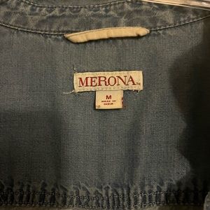 Merona Denim Button Down